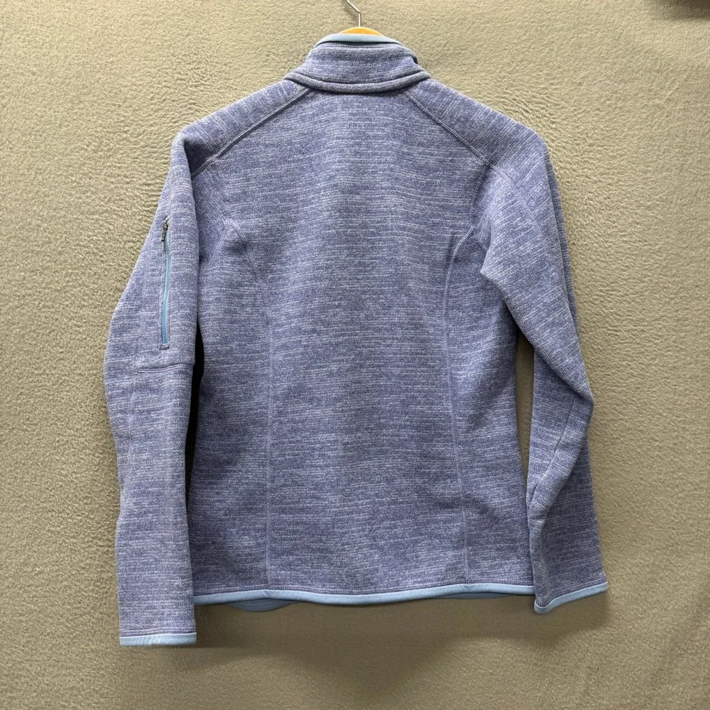 Patagonia Fleece Jacket Womens Small Better Sweater Full Zip Blue Heather